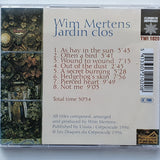 Wim Mertens - Jardin Clos