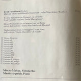Ludwig van Beethoven - Cellosonaten Opp. 69 & 102 · Variationen