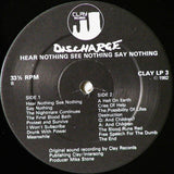 Discharge - Hear Nothing See Nothing Say Nothing