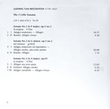 Ludwig van Beethoven - The 5 Cello Sonatas