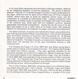 Johann Sebastian Bach - Piano Works: Italian Concerto, Chromatic Fantasia And Fugue, 12 Little Preludes