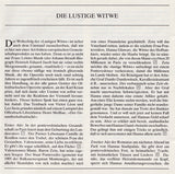 Franz Lehár - Die Lustige Witwe - Querschnitt = Highlights