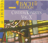 Johann Sebastian Bach - Cantatas = Kantaten Vol. X
