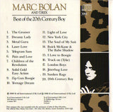 Marc Bolan - Best Of The 20th Century Boy