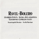 Maurice Ravel - Ravel - Bolero / Chabrier - España / Glinka - Jota Aragonesa / Tchaikovsky - Capriccio Italien