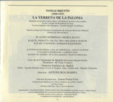 Tomás Bretón - La Verbena De La Paloma