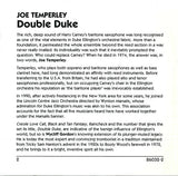 Joe Temperley - Double Duke