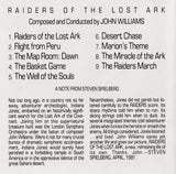 Various - Original Motion Picture Soundtrack ￭ Raiders Of The Lost Ark