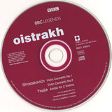 David Oistrach - Violin Concerto No.1 / Violin Concerto No.2 / Amitié For 2 Violins