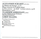 Alexander Scriabin - Le Poème De L'extase / Piano Concerto / Prometheus