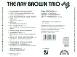 Ray Brown Trio - Bam Bam Bam