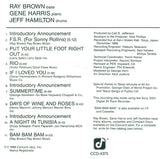 Ray Brown Trio - Bam Bam Bam