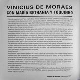 Vinicius De Moraes - Vinicius De Moraes Con María Creuza, María Bethania y Toquinho