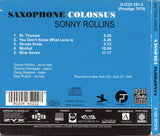 Sonny Rollins - Saxophone Colossus