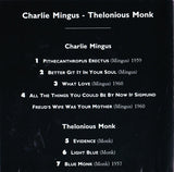 Charles Mingus - Mingus - Monk