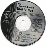 Eric Burdon & Band - That's Live