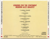 The Modern Jazz Quartet - Longing For The Continent