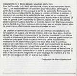 Johann Sebastian Bach - The Brandenburg Concertos Nos. 4, 5 & 6