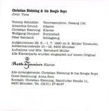 Christian Bleiming & His Boogie Boys - Jivin' Time