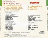 Don Menza & His '80s Big Band - Burnin'