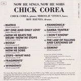 Chick Corea - Now He Sings, Now He Sobs