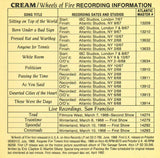 Cream (2) - Wheels Of Fire