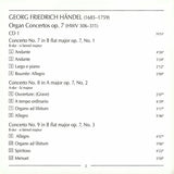 Georg Friedrich Händel - Organ Concertos Op. 4 & Op. 7