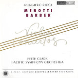 Gian Carlo Menotti - Violin Concertos
