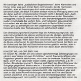 Johann Sebastian Bach - The Brandenburg Concertos Nos. 4, 5 & 6