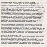 Johann Sebastian Bach - The Brandenburg Concertos Nos. 1, 2 & 3