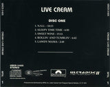 Cream (2) - Live Cream & Live Cream, Volume II
