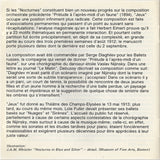 Claude Debussy - Trois Nocturnes / Jeux