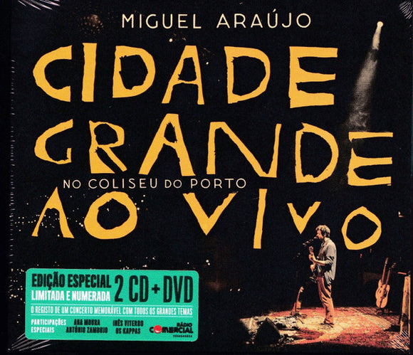 Miguel Araújo - Cidade Grande Ao Vivo No Coliseu Do Porto