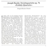 Joseph Haydn - 6 Streichquartette Op. 76