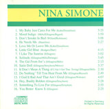 Nina Simone - My Baby Just Cares For Me