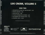 Cream (2) - Live Cream & Live Cream, Volume II