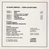 Giuseppe Verdi - Verdi Ouvertures
