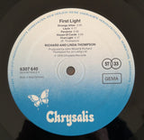 Richard & Linda Thompson - First Light
