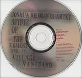 Joshua Redman Quartet - Spirit Of The Moment - Live At The Village Vanguard