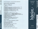 Felix Mendelssohn-Bartholdy - Music For Organ