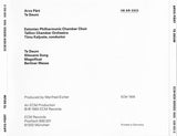 Arvo Pärt - Te Deum