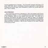 Johann Sebastian Bach - Piano Works: Italian Concerto, Chromatic Fantasia And Fugue, 12 Little Preludes