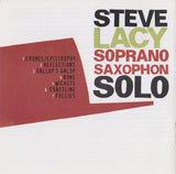 Steve Lacy - Live At Jazzwerkstatt Peitz