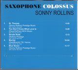 Sonny Rollins - Saxophone Colossus