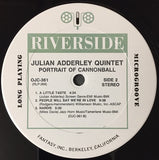 The Cannonball Adderley Quintet - Portrait Of Cannonball