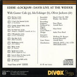 Eddie "Lockjaw" Davis - Live At The Widder, Vol. 1