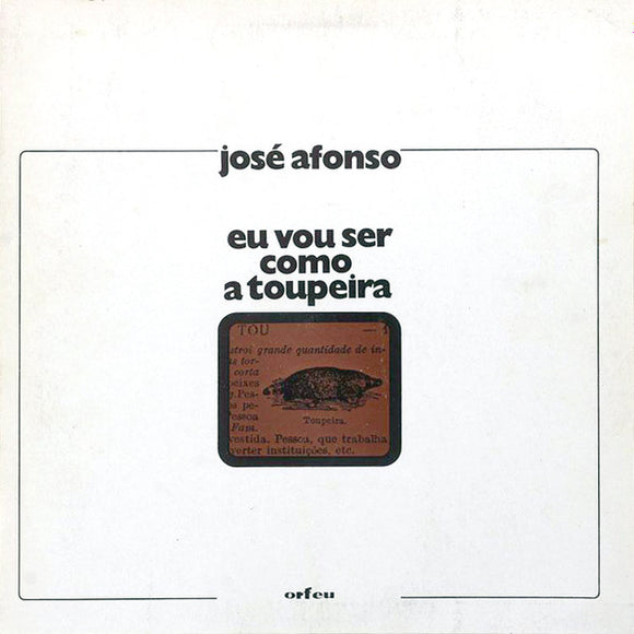 Eu Vou Ser Como A Toupeira