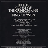 King Crimson - In The Court Of The Crimson King