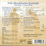 Felix Mendelssohn-Bartholdy - Chorwerke = Choral Works (Complete)