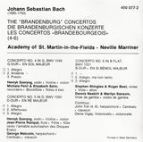 Johann Sebastian Bach - The Brandenburg Concertos Nos. 4, 5 & 6